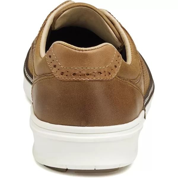 imageJohnston amp Murphy Mens McGuffey GL2 Hybrid Golf Shoe  Waterproof Construction  Superior Cushioning  HybridLug Rubber SoleTan Oiled Embossed Full Grain
