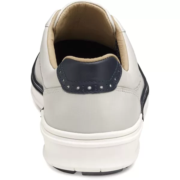 imageJohnston amp Murphy Mens McGuffey GL4 Hybrid UThroat Shoes  Casual Shoes for Men Fully Waterproof Construction Mens Sneakers TRUFOAM Footbed amp Rubber SoleWhite Full Grain