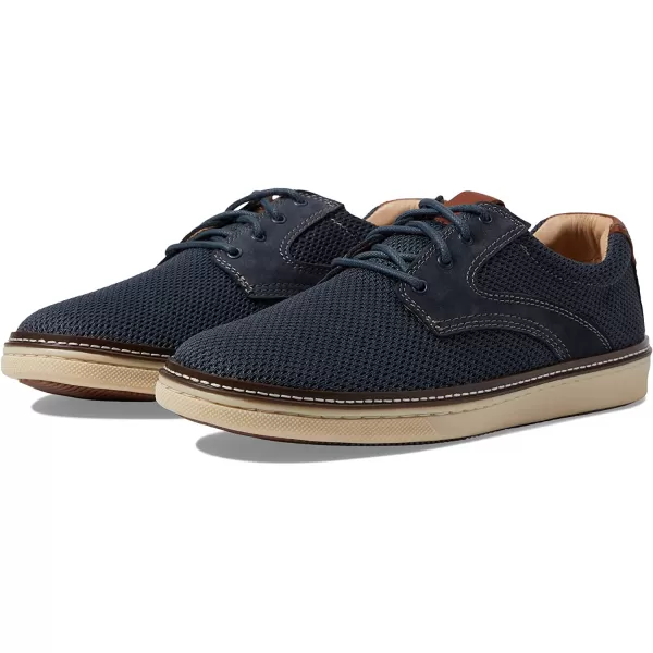 imageJohnston amp Murphy Mens McGuffey Knit Saddle Shoe  Casual Shoes for Men Sneakers for Men Lace Sneakers Mens Fashion Sneakers Athletic Construction amp Rubber SoleNavy KnitNubuck