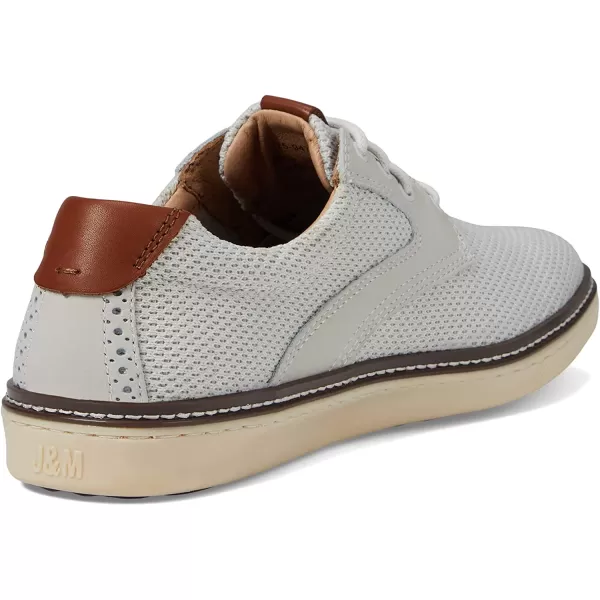 imageJohnston amp Murphy Mens McGuffey Knit Saddle Shoe  Casual Shoes for Men Sneakers for Men Lace Sneakers Mens Fashion Sneakers Athletic Construction amp Rubber SoleWhite KnitFull Grain