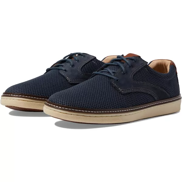 imageJohnston amp Murphy Mens McGuffey Knit Saddle Shoe  Casual Shoes for Men Sneakers for Men Lace Sneakers Mens Fashion Sneakers Athletic Construction amp Rubber SoleNavy KnitNubuck