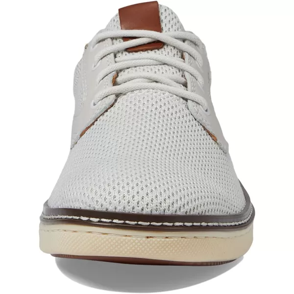 imageJohnston amp Murphy Mens McGuffey Knit Saddle Shoe  Casual Shoes for Men Sneakers for Men Lace Sneakers Mens Fashion Sneakers Athletic Construction amp Rubber SoleWhite KnitFull Grain