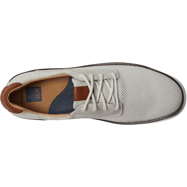 imageJohnston amp Murphy Mens McGuffey Knit Saddle Shoe  Casual Shoes for Men Sneakers for Men Lace Sneakers Mens Fashion Sneakers Athletic Construction amp Rubber SoleWhite KnitFull Grain