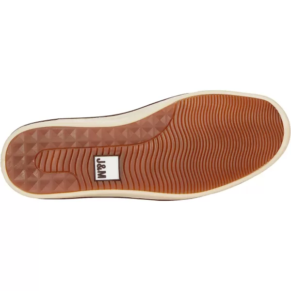 imageJohnston amp Murphy Mens McGuffey Skull Embossed SlipOn Shoe  Cushioned Insole  Skeletal Leather LiningDark Brown Full Grain