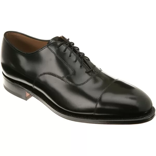 imageJohnston amp Murphy Mens Melton Cap Toe  Formal Dress ShoeBlack Calfskin