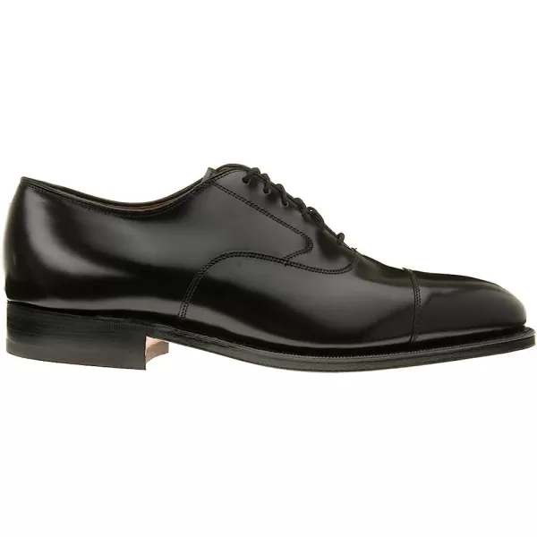 imageJohnston amp Murphy Mens Melton Cap Toe  Formal Dress ShoeBlack Calfskin