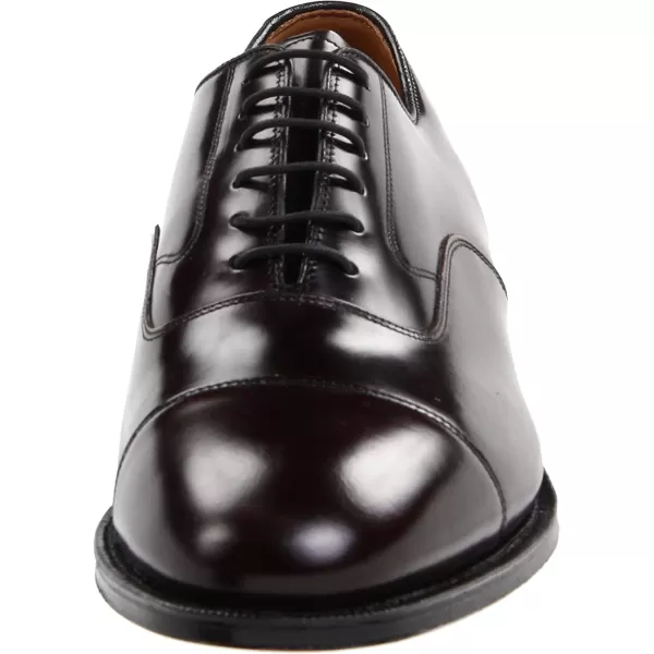 imageJohnston amp Murphy Mens Melton Cap Toe  Formal Dress ShoeBurgundy Calfskin