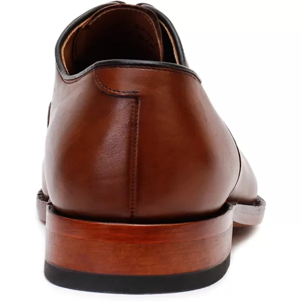 imageJohnston amp Murphy Mens Melton Cap Toe  Formal Dress ShoeTan Calfskin