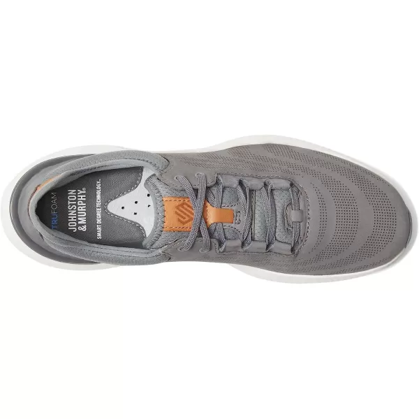 imageJohnston amp Murphy Mens RT1Luxe  Sneakers for Men Mens Fashion Sneakers Mens Casual Shoes TemperatureRegulating Comfort Removable EVA Cushioned FootbedGray Nubuck
