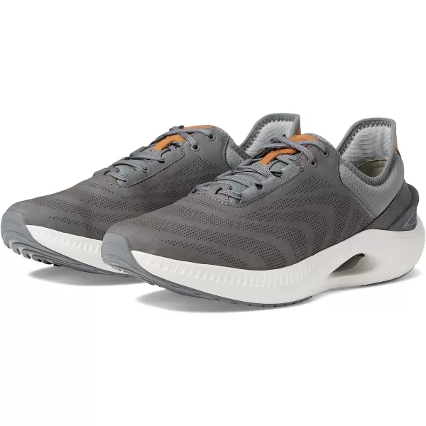 imageJohnston amp Murphy Mens RT1Luxe  Sneakers for Men Mens Fashion Sneakers Mens Casual Shoes TemperatureRegulating Comfort Removable EVA Cushioned FootbedGray Nubuck