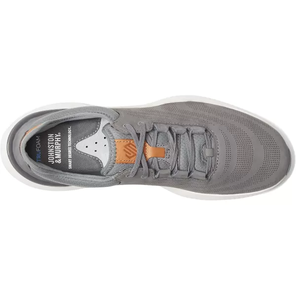 imageJohnston amp Murphy Mens RT1Luxe  Sneakers for Men Mens Fashion Sneakers Mens Casual Shoes TemperatureRegulating Comfort Removable EVA Cushioned FootbedGray Nubuck