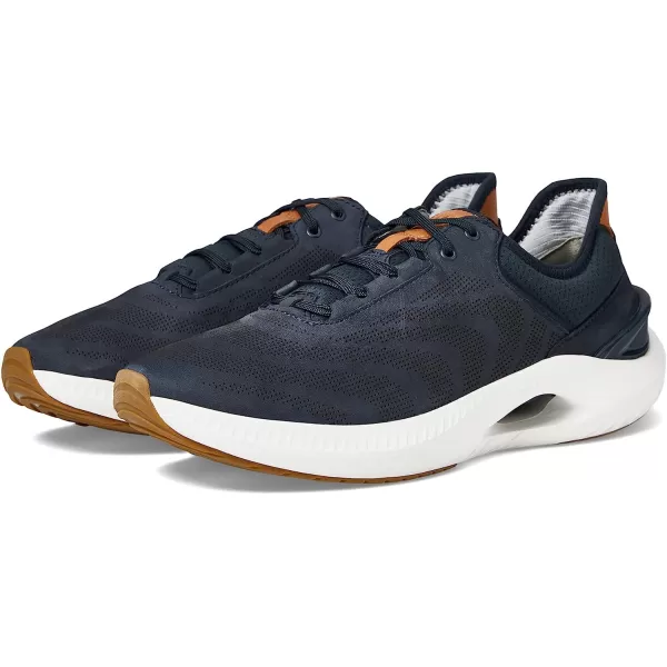imageJohnston amp Murphy Mens RT1Luxe  Sneakers for Men Mens Fashion Sneakers Mens Casual Shoes TemperatureRegulating Comfort Removable EVA Cushioned FootbedNavy Nubuck