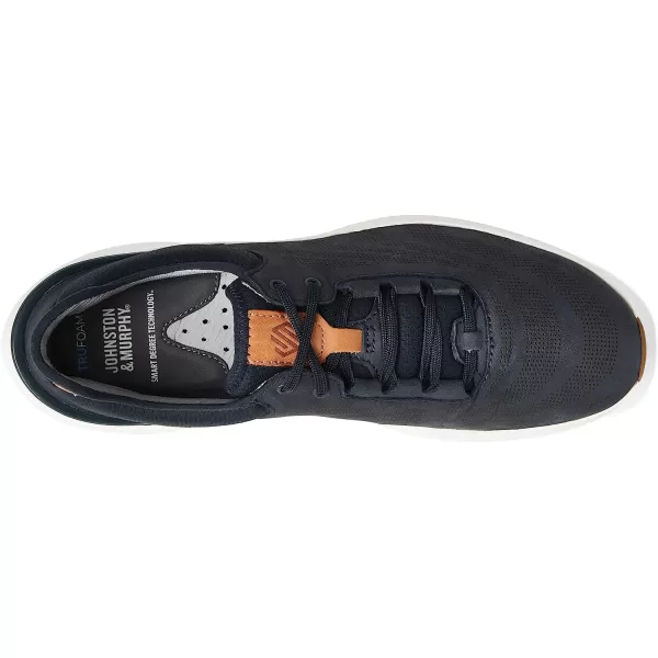 imageJohnston amp Murphy Mens RT1Luxe  Sneakers for Men Mens Fashion Sneakers Mens Casual Shoes TemperatureRegulating Comfort Removable EVA Cushioned FootbedNavy Nubuck