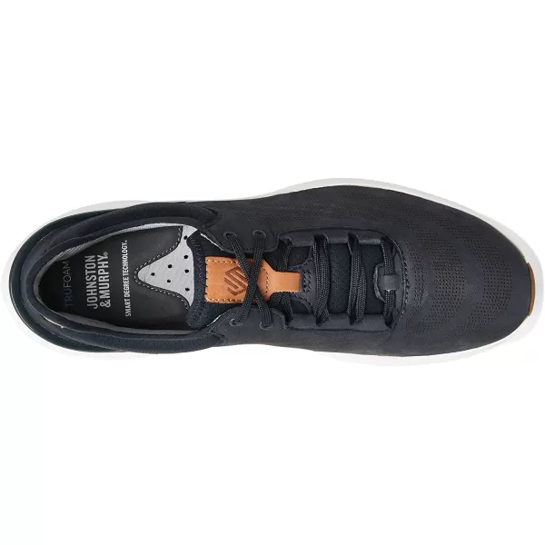 imageJohnston amp Murphy Mens RT1Luxe  Sneakers for Men Mens Fashion Sneakers Mens Casual Shoes TemperatureRegulating Comfort Removable EVA Cushioned FootbedNavy Nubuck