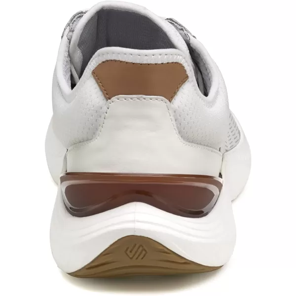 imageJohnston amp Murphy Mens RT1Luxe  Sneakers for Men Mens Fashion Sneakers Mens Casual Shoes TemperatureRegulating Comfort Removable EVA Cushioned FootbedWhite Full Grain