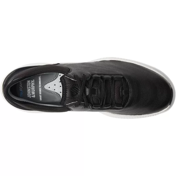 imageJohnston amp Murphy Mens RT1Luxe  Sneakers for Men Mens Fashion Sneakers Mens Casual Shoes TemperatureRegulating Comfort Removable EVA Cushioned FootbedBlack Full Grain
