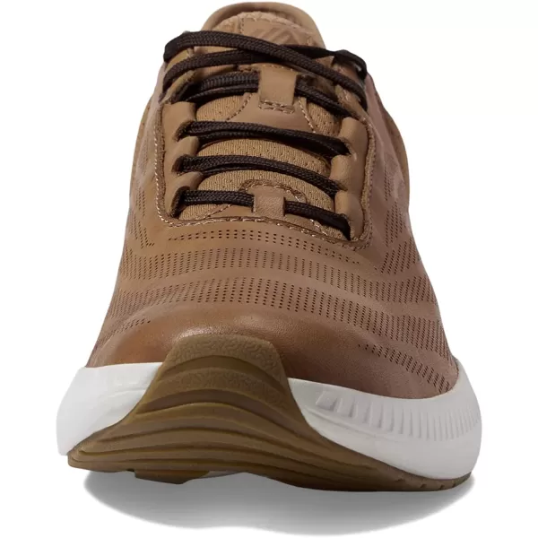imageJohnston amp Murphy Mens RT1Luxe  Sneakers for Men Mens Fashion Sneakers Mens Casual Shoes TemperatureRegulating Comfort Removable EVA Cushioned FootbedTan Full Grain