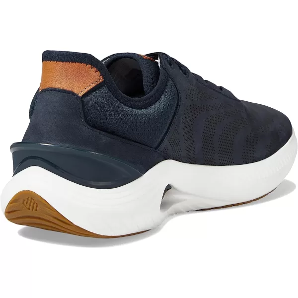 imageJohnston amp Murphy Mens RT1Luxe  Sneakers for Men Mens Fashion Sneakers Mens Casual Shoes TemperatureRegulating Comfort Removable EVA Cushioned FootbedNavy Nubuck