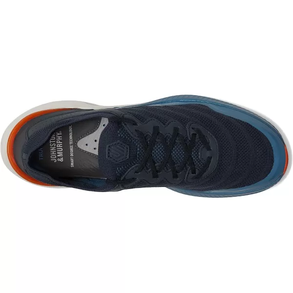 imageJohnston amp Murphy Mens RT1Sport  Sneakers for Men Mens Fashion Sneakers Mens Casual Shoes TemperatureRegulating Comfort Removable EVA Cushioned FootbedBlueNavyOrange