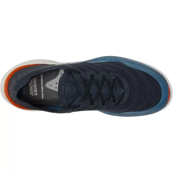 imageJohnston amp Murphy Mens RT1Sport  Sneakers for Men Mens Fashion Sneakers Mens Casual Shoes TemperatureRegulating Comfort Removable EVA Cushioned FootbedBlueNavyOrange