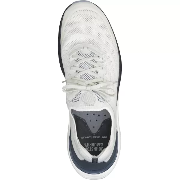 imageJohnston amp Murphy Mens RT1Sport  Sneakers for Men Mens Fashion Sneakers Mens Casual Shoes TemperatureRegulating Comfort Removable EVA Cushioned FootbedWhiteBlue