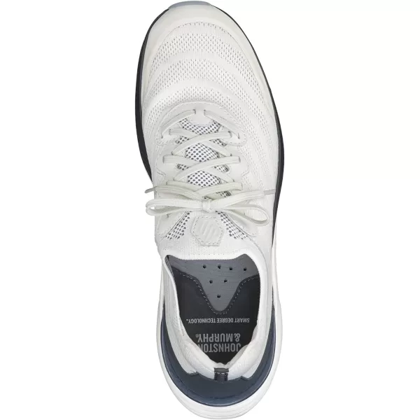 imageJohnston amp Murphy Mens RT1Sport  Sneakers for Men Mens Fashion Sneakers Mens Casual Shoes TemperatureRegulating Comfort Removable EVA Cushioned FootbedWhiteBlue