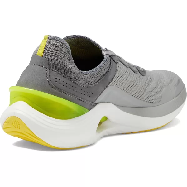 imageJohnston amp Murphy Mens RT1Sport  Sneakers for Men Mens Fashion Sneakers Mens Casual Shoes TemperatureRegulating Comfort Removable EVA Cushioned FootbedGrayYellow