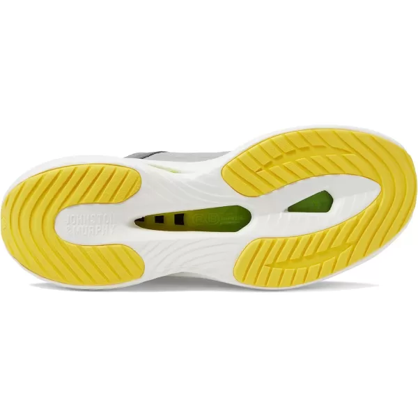 imageJohnston amp Murphy Mens RT1Sport  Sneakers for Men Mens Fashion Sneakers Mens Casual Shoes TemperatureRegulating Comfort Removable EVA Cushioned FootbedGrayYellow