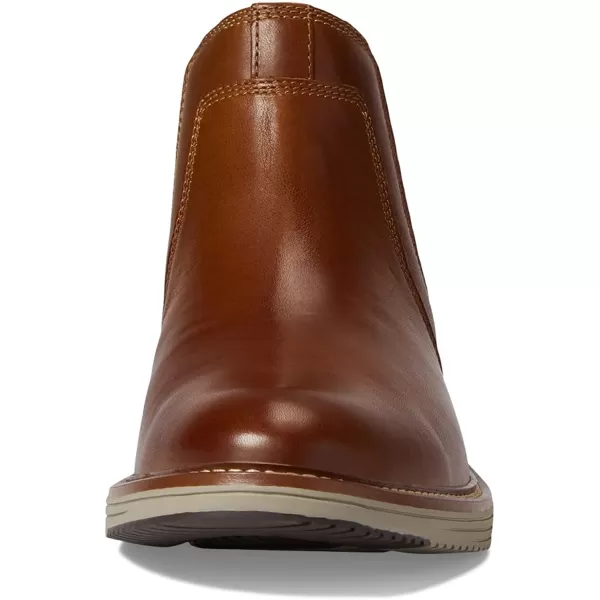 imageJohnston amp Murphy Mens Upton Chelsea Boot  Casual Boots for Men  Full Grain Leather Shoes  Breathable Mesh Lining  Removable Memory Foam Cushioned InsoleTan Full Grain