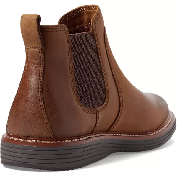 imageJohnston amp Murphy Mens Upton Chelsea Boot  Casual Boots for Men  Full Grain Leather Shoes  Breathable Mesh Lining  Removable Memory Foam Cushioned InsoleBrown Oiled Full Grain