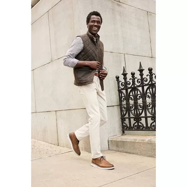 imageJohnston amp Murphy Mens Upton Chukka Shoe  Casual Boots for Men  Full Grain Leather Shoe  Breathable Mesh Lining  Removable Memory Foam Cushioned InsoleTan Oiled Full Grain