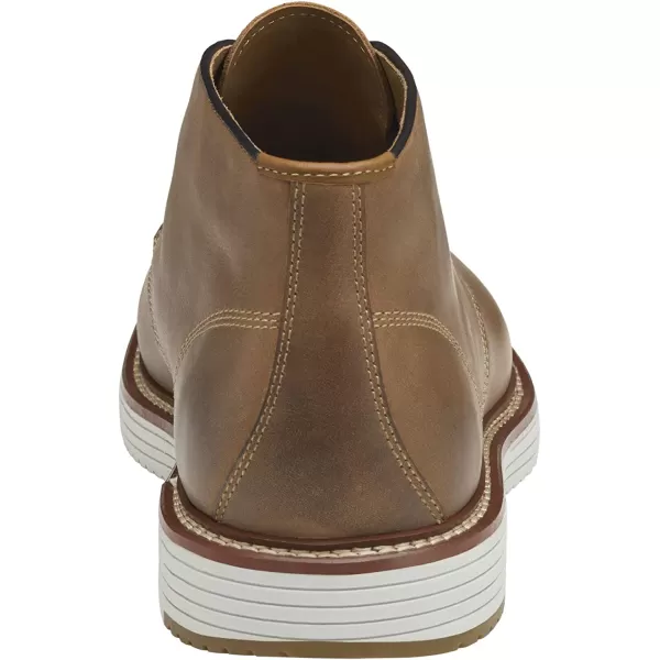 imageJohnston amp Murphy Mens Upton Chukka Shoe  Casual Boots for Men  Full Grain Leather Shoe  Breathable Mesh Lining  Removable Memory Foam Cushioned InsoleTan Oiled Full Grain