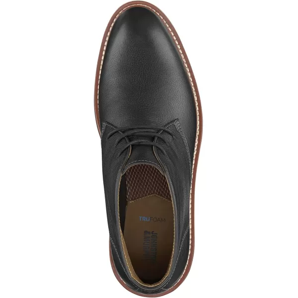 imageJohnston amp Murphy Mens Upton Chukka Shoe  Casual Boots for Men  Full Grain Leather Shoe  Breathable Mesh Lining  Removable Memory Foam Cushioned InsoleBlack Full Grain