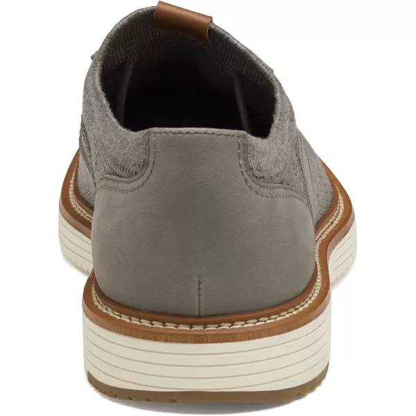 imageJohnston amp Murphy Mens Upton Knit Plain Toe  Mens Walking Shoes Casual Shoes for Men Sneakers for Men Flexible Knit Shoes for Men TRUFOAM Sole amp Rubber SoleGray Knit
