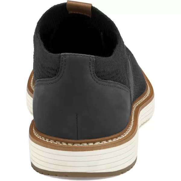 imageJohnston amp Murphy Mens Upton Knit Plain Toe  Mens Walking Shoes Casual Shoes for Men Sneakers for Men Flexible Knit Shoes for Men TRUFOAM Sole amp Rubber SoleBlack Knit