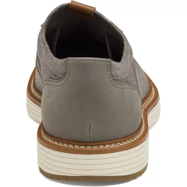 imageJohnston amp Murphy Mens Upton Knit Plain Toe  Mens Walking Shoes Casual Shoes for Men Sneakers for Men Flexible Knit Shoes for Men TRUFOAM Sole amp Rubber SoleGray Knit