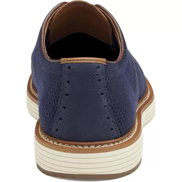 imageJohnston amp Murphy Mens Upton Knit Wingtip Shoe  Mens Walking Shoes Casual Shoes for Men Sneakers for Men Flexible Knit Shoes for Men TRUFOAM Sole amp Rubber SoleNavy Knit