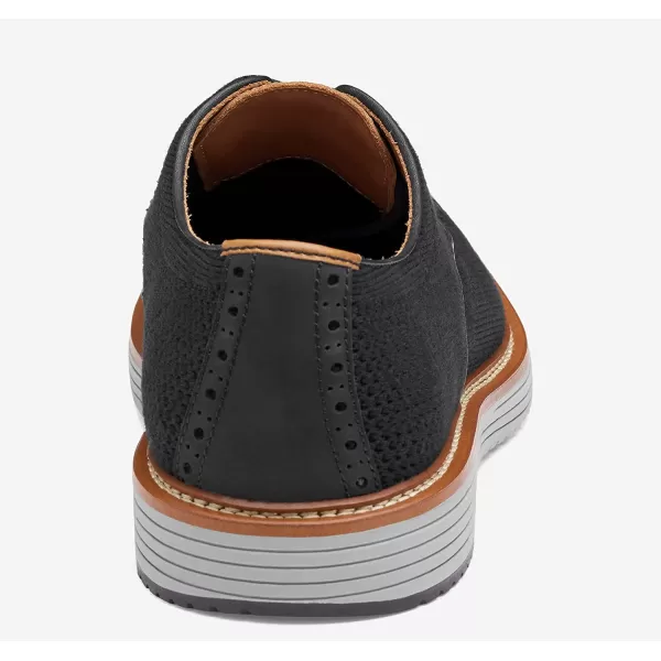 imageJohnston amp Murphy Mens Upton Knit Wingtip Shoe  Mens Walking Shoes Casual Shoes for Men Sneakers for Men Flexible Knit Shoes for Men TRUFOAM Sole amp Rubber SoleBlack Knit