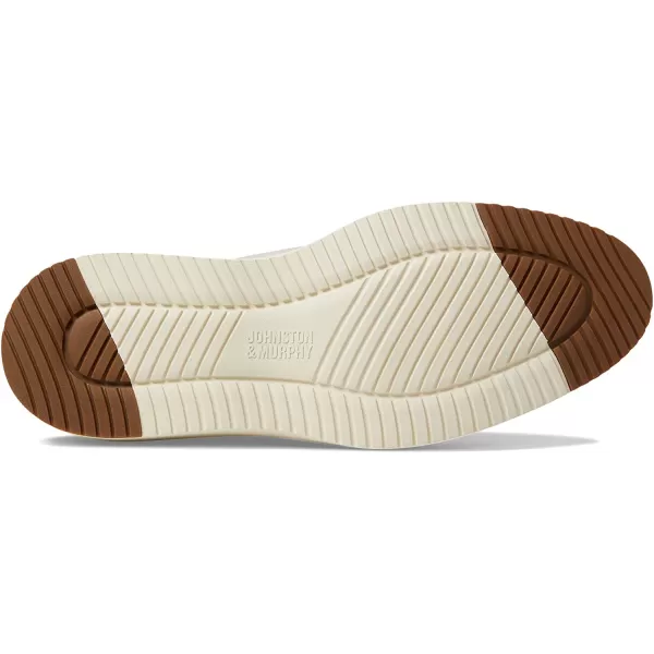 imageJohnston amp Murphy Mens Upton Plain Toe Shoe  Leather Mesh Lining  Memory Foam Cushioned InsoleWhite Tumbled Nubuck