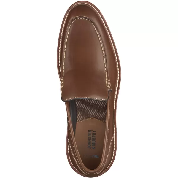 imageJohnston amp Murphy Mens Upton Venetian Shoe  Mens Walking Shoes Casual Shoes for Men Sneakers for Men Flexible Shoes for Men TRUFOAM Sole amp Cushioned InsoleTan Full Grain