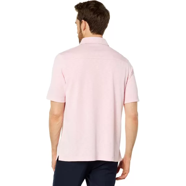 imageJohnston amp Murphy Mens Vintage Slub PoloPink