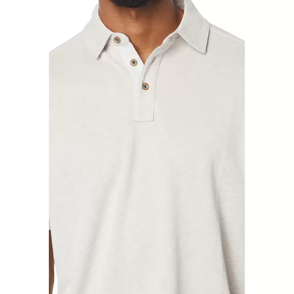 imageJohnston amp Murphy Mens Vintage Slub PoloStone