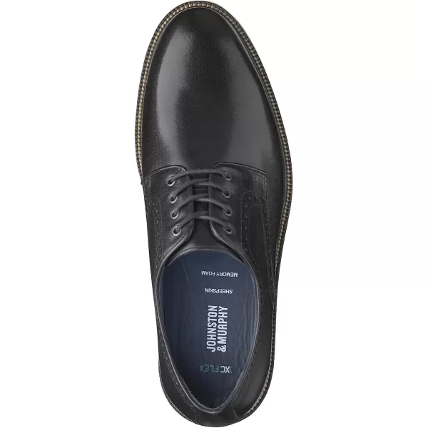 imageJohnston amp Murphy Mens XC Flex Cody Plain ToeBlack Full Grain Leather