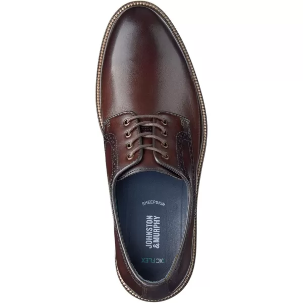 imageJohnston amp Murphy Mens XC Flex Cody Plain ToeMahogany Full Grain Leather