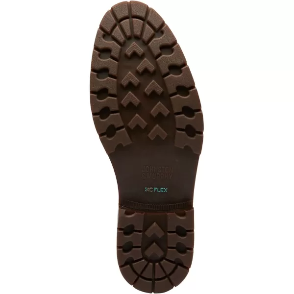 imageJohnston amp Murphy Mens XC Flex Cody Wingtip Zip BootMahogany Full GrainSuede