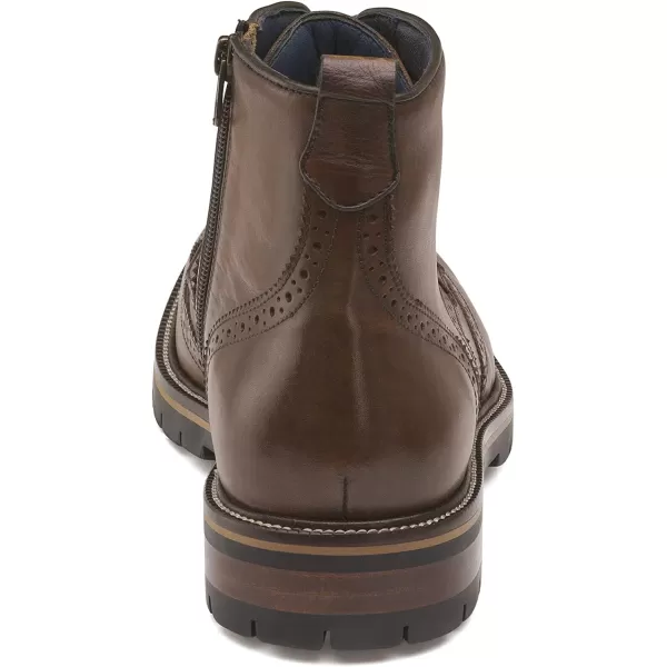 imageJohnston amp Murphy Mens XC Flex Cody Wingtip Zip BootTan Full Grain