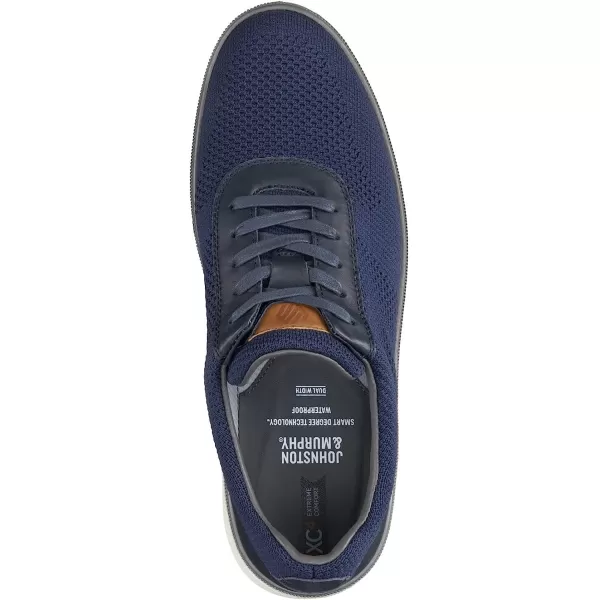 imageJohnston amp Murphy Mens XC4 Foust Knit UThroatNavy Recycled Knit
