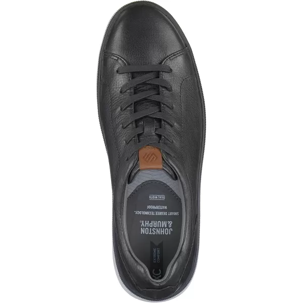 imageJohnston amp Murphy Mens XC4 Foust LacetoToeBlack Tumbled Waterproof Full Grain