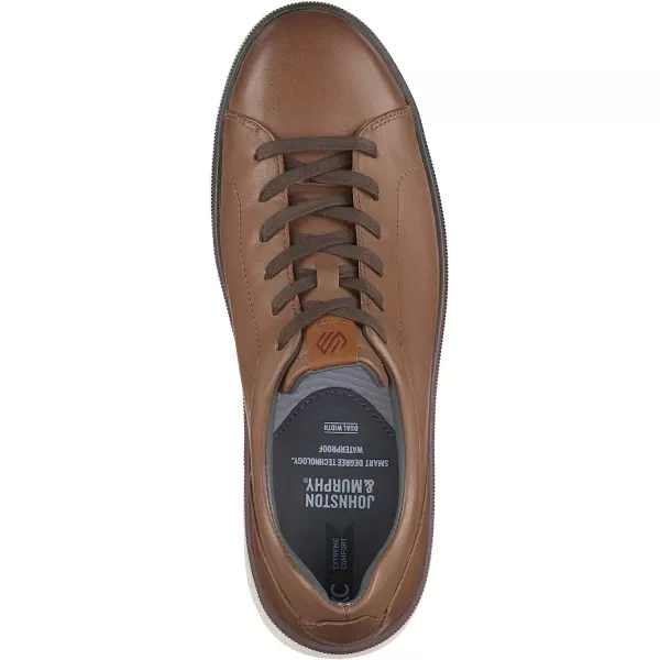 imageJohnston amp Murphy Mens XC4 Foust LacetoToeMahogany Tumbled Waterproof Full Grain