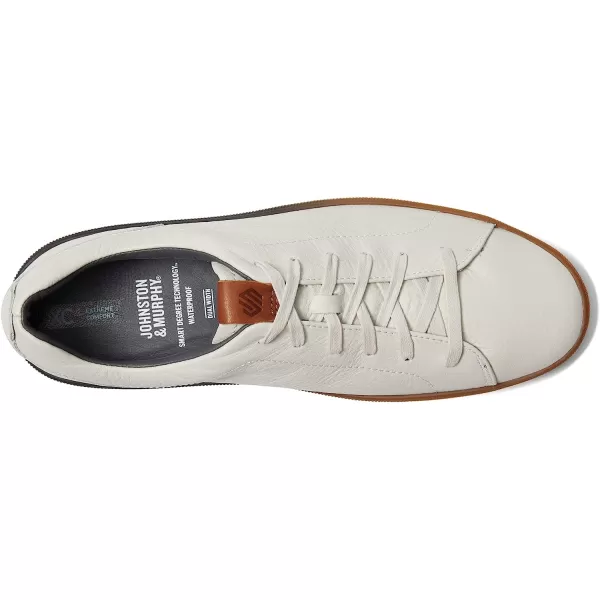 imageJohnston amp Murphy Mens XC4 Foust LacetoToeWhite Tumbled Waterproof Full Grain
